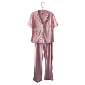 Juicy Couture Light Pink Satin Pajama Set